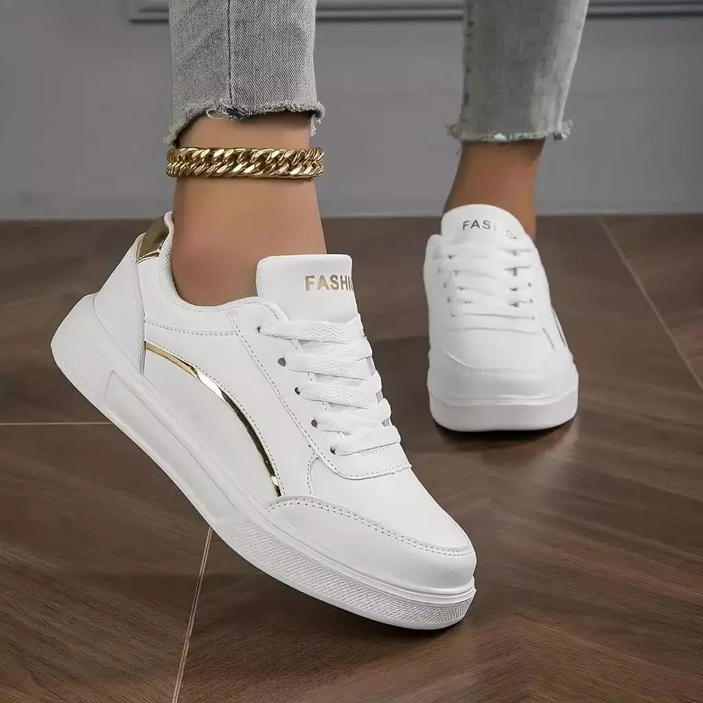 Tenis Feminino Casual Branco Retrô Clássico Original Force