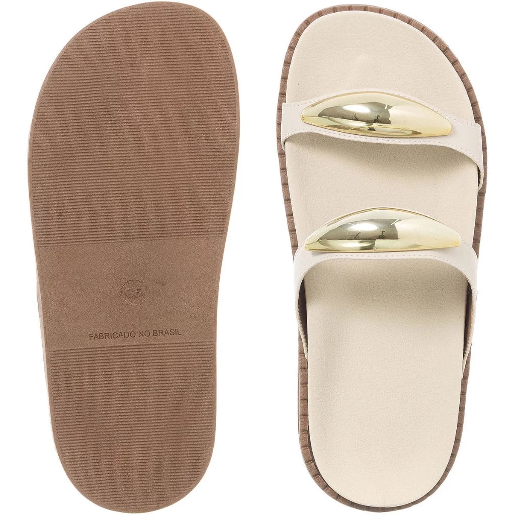Birken Feminina Papete Enfeite Metalizado
