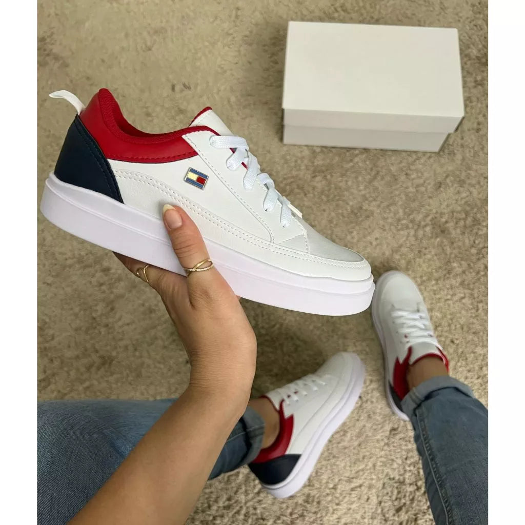 Tenis branco casual tenis
