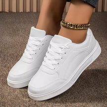 Tenis Feminino Casual Branco Retrô Clássico Original Force