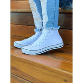 Tênis Bota Cano Alto Feminina Casual